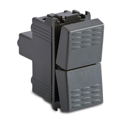 MASTER SRL - MST31021 MODO PULS.DOPPIO 1P NO/NC+1P NO GRIGI