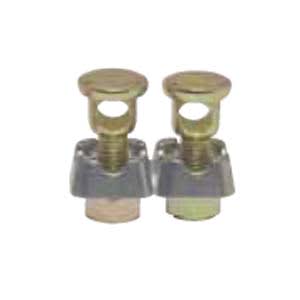 JUPITER SATI - JUP3110252 Morsetto terminale doppio a contatto in zamak per conduttori diametro 8-10 mm