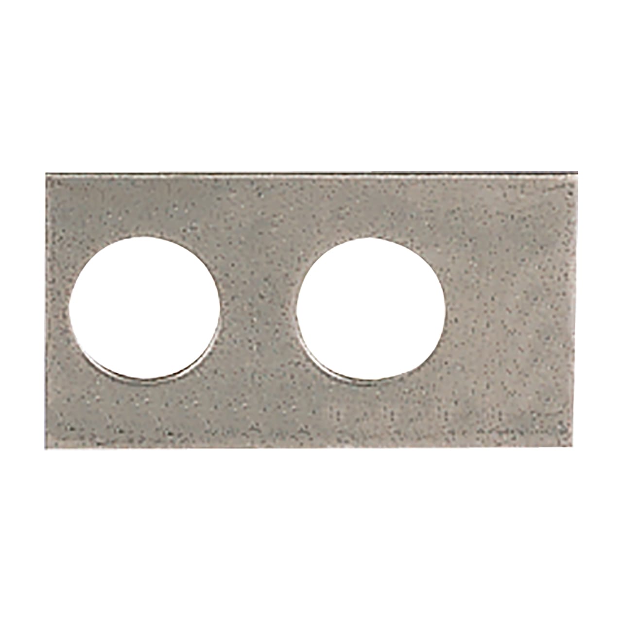 JUPITER SATI - JUP3110877 Piastrina in acciaio INOX per collegamenti anti corrosione dimensioni 52x28x2 mm