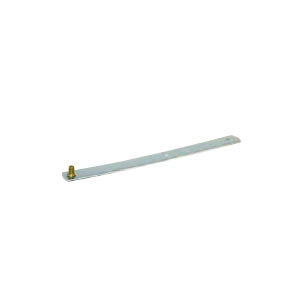JUPITER SATI - JUP3111281 Supporto piatto per tegole in acciaio zincato  dimensioni 265x23x1,5 mm  bullone in ottone M8