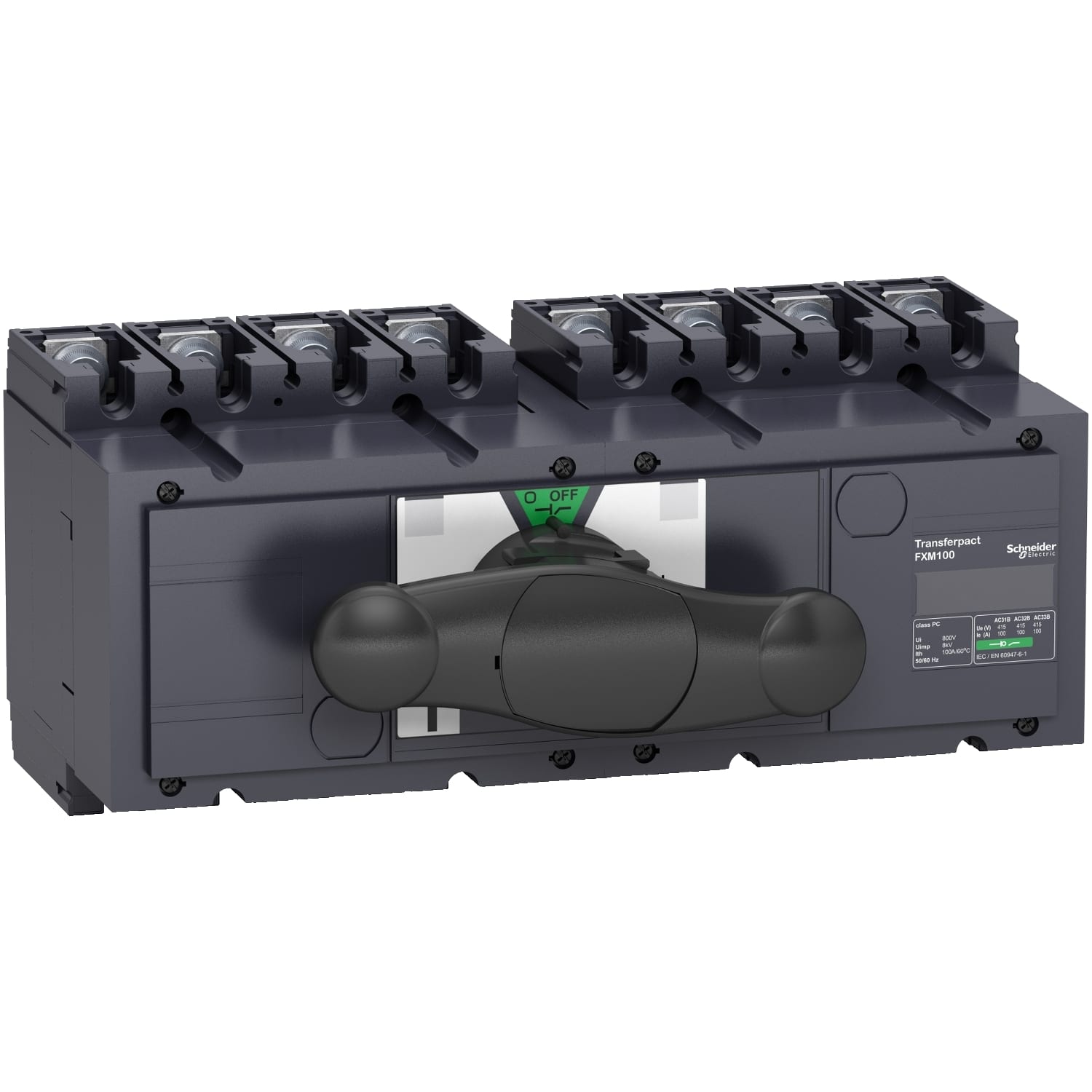 SCHNEIDER ELECTRIC - SNR31141 INTERBL MONOBLOCCO FXM INS250 100A 4P