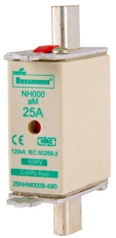 EATON - EAO25NHG000B-690 25NHG000B-690 NH000, GG-GL, 25A, 690VAC,