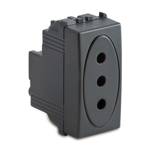 MASTER SRL - MST31162 MODO PRESA 2P+T 10A GRIGIO