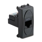 MASTER SRL - MST31220 MODO PRESA RJ45 CAT.6 NON SCHERMATA GRI