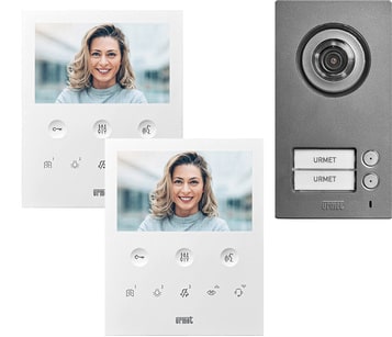 URMET SPA - UTD1784/782 KIT 2V MONOFAM MIKRA-VOG5