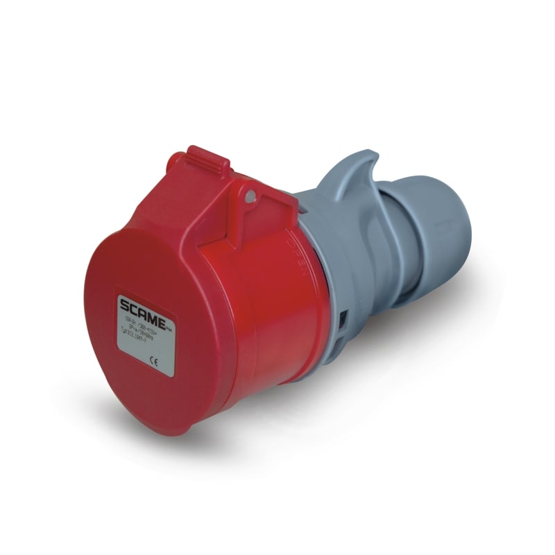 SCAME PARRE SPA - SCA313.1647-7 PRESA MOBILE 16A 6P+T 6H IP44 380-415V