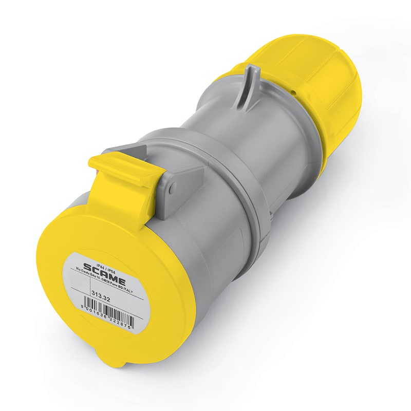 SCAME PARRE SPA - SCA313.3240 PRESA MOBILE 2P+T IP44 32A 4H 100-130V