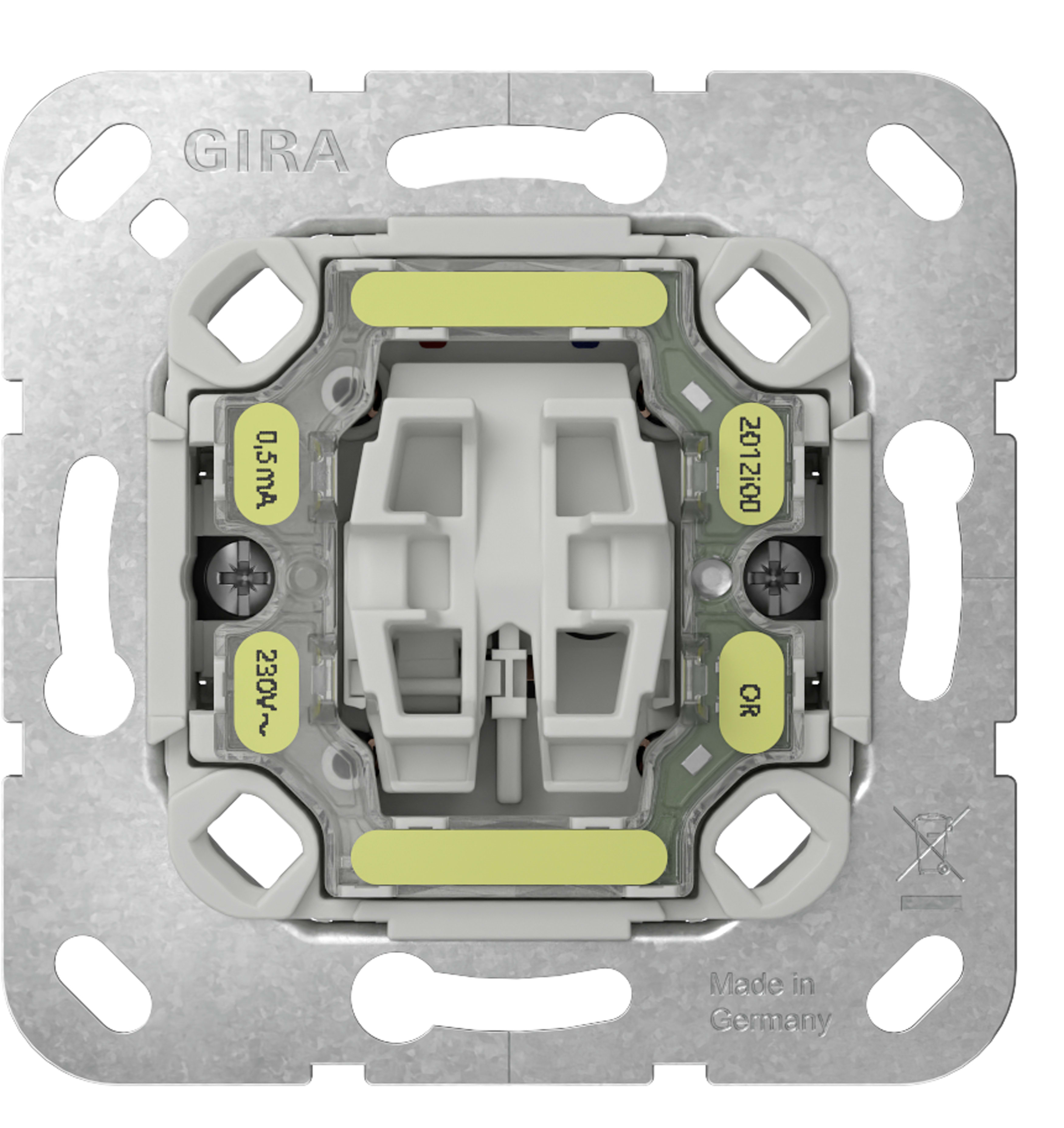 GIRA - GIR313600 INTERR. A PULSANTE CONTROLLO DEVIATORE M
