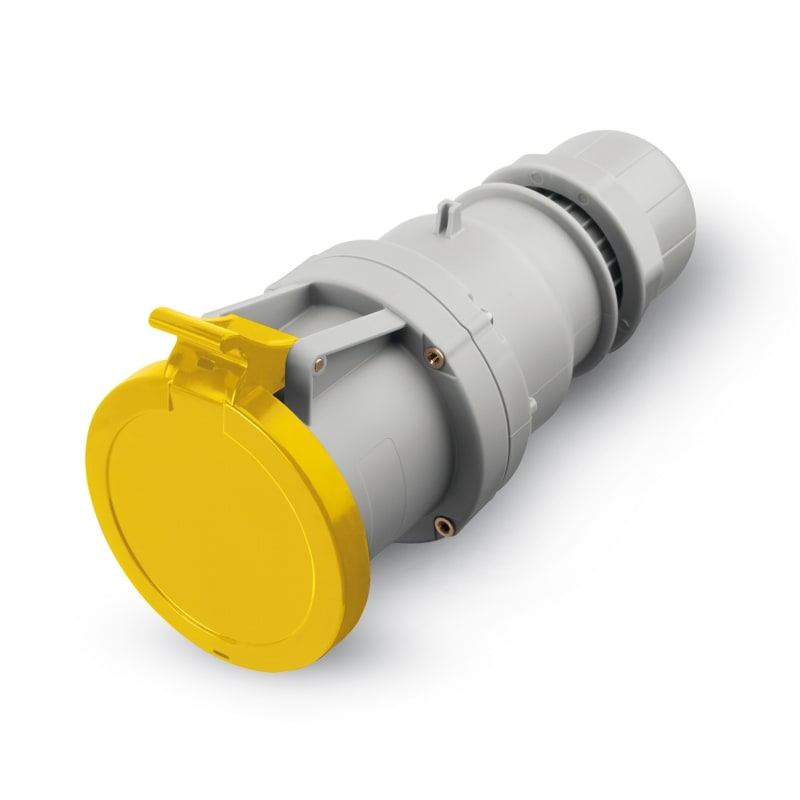 SCAME PARRE SPA - SCA313.6340 PRESA MOBILE 2P+T IP44 63A 4H 100-130V