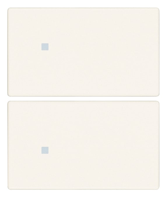 VIMAR SPA - VIW31480.2B DUE MEZZI TASTI 2M NEUTRO PERS. BIANCO