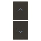 VIMAR SPA - VIW31480.FG Due mezzi tasti 1M simboli frecce nero