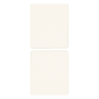 VIMAR SPA - VIW31480.ZB DUE MEZZI TASTI 1M FISSI NEUTRI BIANCO