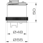 SIRENA - SIR33255 MINITWS YEL S/F CL V110AC GY