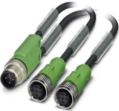 PHOENIX CONTACT - PHC1668959 SAC-3P-M12Y/2X0,3-PUR/M12FS B CAVO SENSO