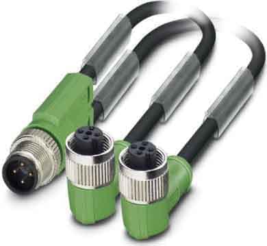 PHOENIX CONTACT - PHC1669000 SAC-3P-M12Y/2X0,6-PUR/M12FR B CAVO SENSO