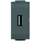 4 BOX SRL - 4BX4B.G12.USB USB 2.1 Gewiss Chorus Nera