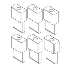 BTICINO - BTIM7B11 MEGA M4 SET 6ATTACCHI BASE RIMOV/ESTRAIB