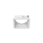 IDEAL LUX SRL - IUX324890 ZEUS FRAME TRIM SQUARE 21W WH