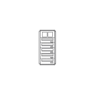 COMELIT GROUP SPA - COE3255/OAP/PW CASELLARIO POSTCOM PW, 5 CAS.POST.ORIZ,