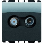 URMET SPA - UTD13400/2AC PRESA TV-SAT DIR DEMIX 2DB AC