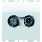 URMET SPA - UTD13400/2BG PRESA TV-SAT DIR DEMIX 2DB BG