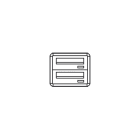 COMELIT GROUP SPA - COE3272/IPI CASELLARIO POSTCOM, 2 CAS.POST. INCLI, P