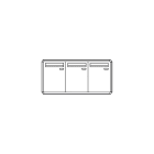 COMELIT GROUP SPA - COE3273/VPP CASELLARIO POSTCOM, 3 CAS.POST. VERT, PR