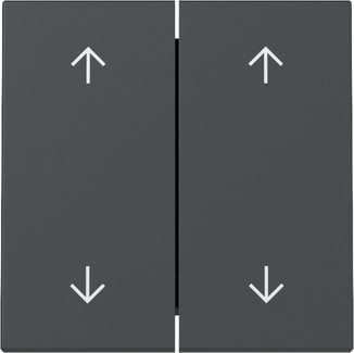 GIRA - GGI329728 BIL. 2M FRECCE SYSTEM 55 ANTRACITE