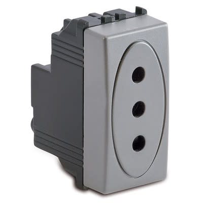 MASTER SRL - MST33162 STEEL PRESA 2P+T 10A