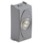 MASTER SRL - MST33382 STEEL PORTALAMP.SPIA BIANCA 230V