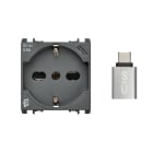 URMET SPA - UTD10312/2 PRESA P40 250V+USB 5V 3A ANT.