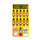 PANDUIT - PANPSL-10SWCA LOCKOUT STATION WITH COMPONENTS, 10 PERS