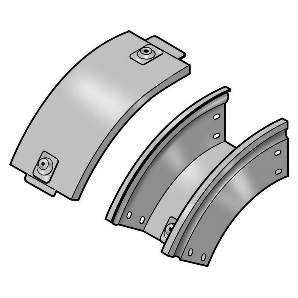 LEGRAND - LEGAQ075Z P31-CURVA IN DISCESA 45D 75X75 Z