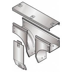 LEGRAND - LEGAX150L P31-DERIV. VERT. T DISC VP 150X75 INOX 3