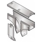 LEGRAND - LEGAX150L P31-DERIV. VERT. T DISC VP 150X75 INOX 3