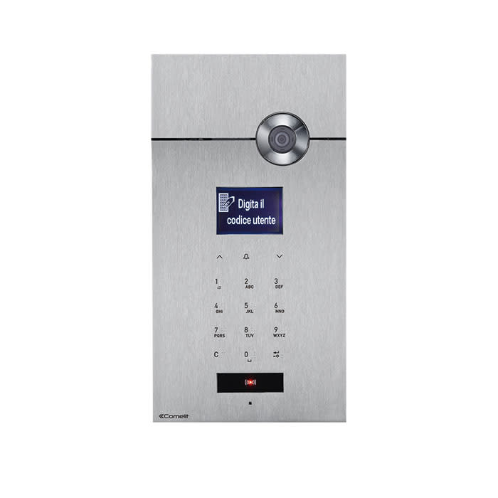 COMELIT GROUP SPA - COE3451S PULSANTIERA AUDIO/VIDEO INOX 316 SENSE.