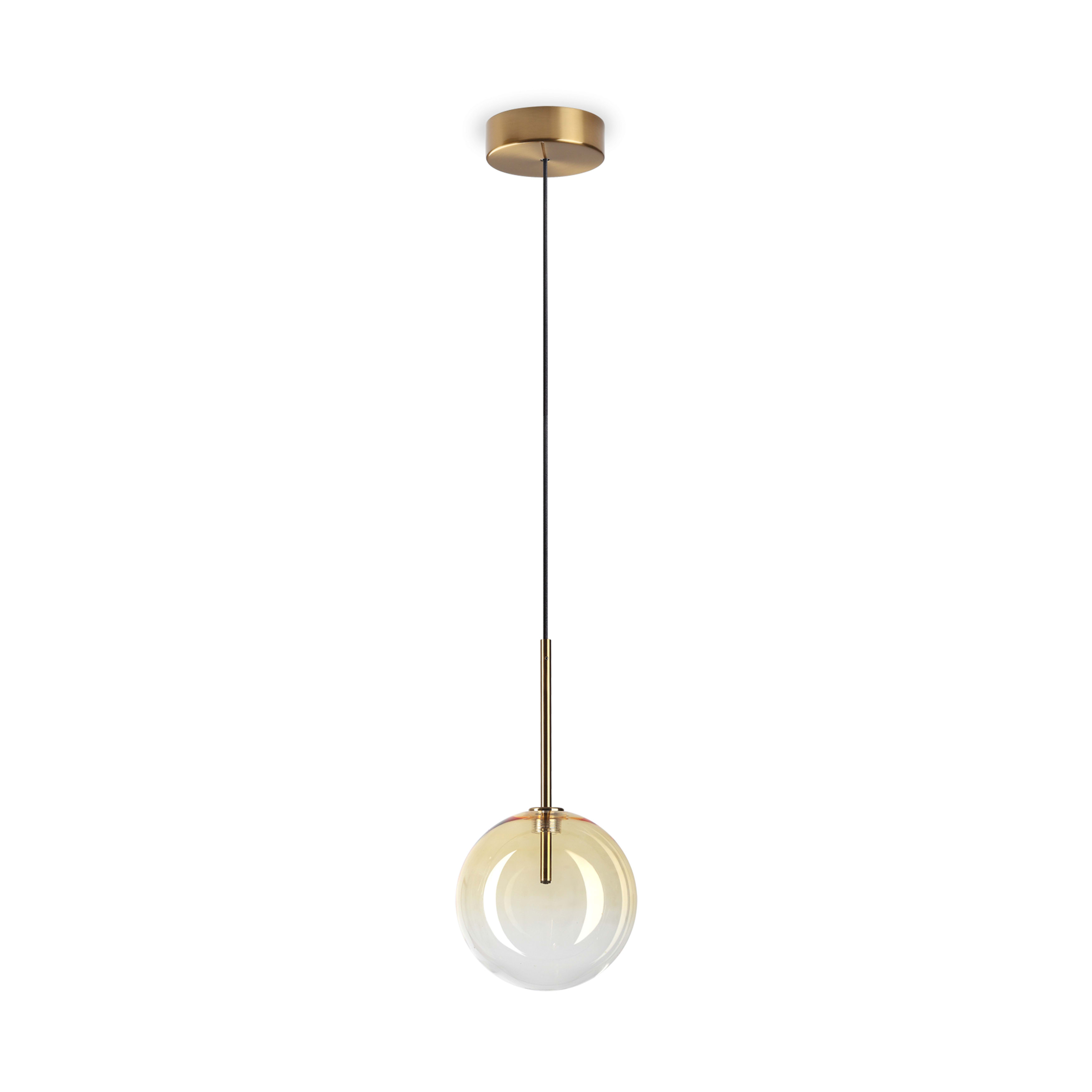 IDEAL LUX SRL - IUX345345 EQUINOXE SP1 D15 AMBRA SFUMATO