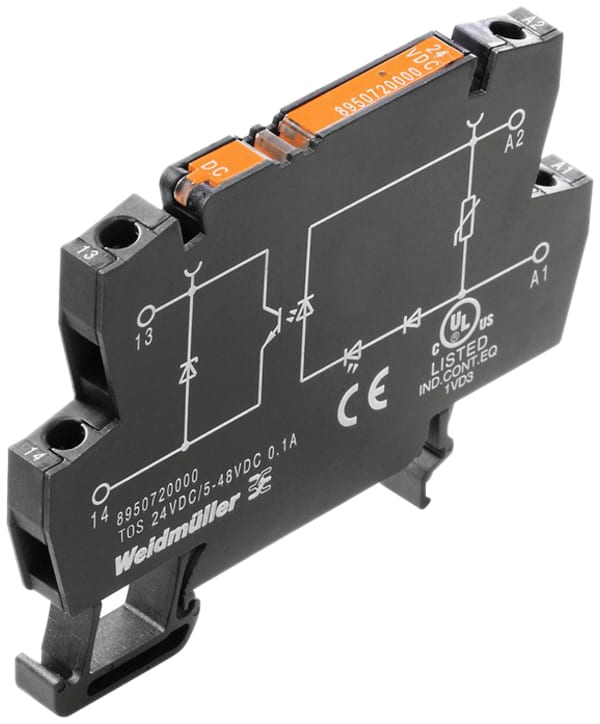WEIDMULLER - WEI1180290000 TOS 120VAC/48VDC 0.5A RC
