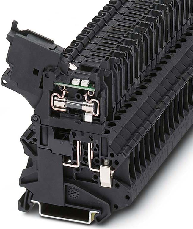 PHOENIX CONTACT - PHC3046540 UT 4-HESILED 24-P/P MORS. PORTAFUSIBILI