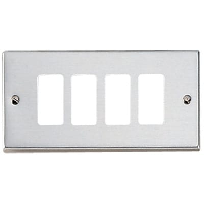 MASTER SRL - MST350-4 PLACCA PAGLIERINO 4 FORI