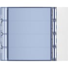 BTICINO - BTI352042 Frontblende Ruftastmodul 4Rt Allwhite