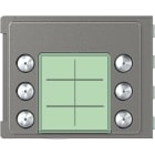 BTICINO - BTI352165 Frontblende Ruftastmodul 6Rt-D Robur