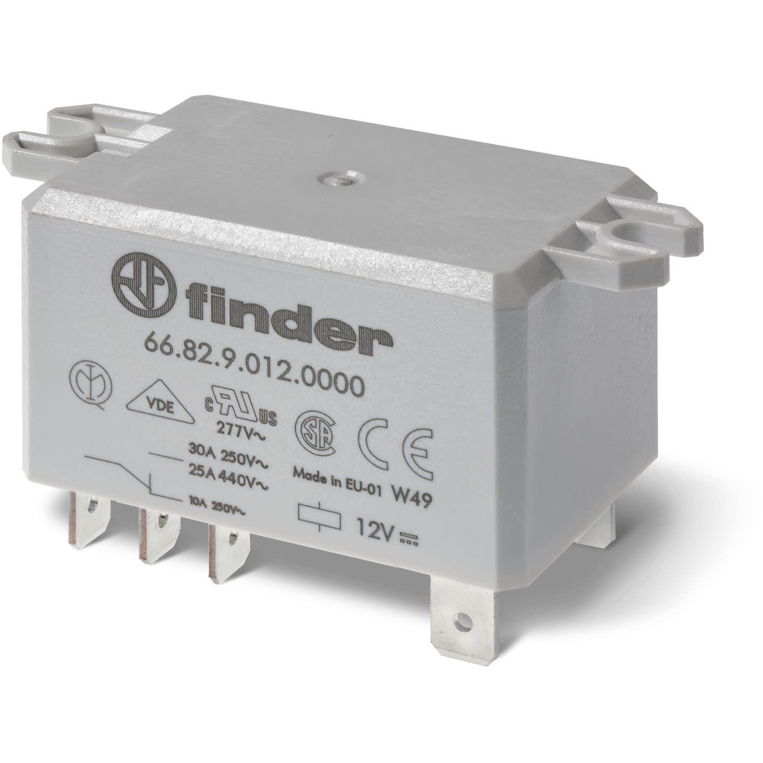 FINDER SPA - FIN668280120300 RELE DI POTENZA 2 CONTATTI 30A