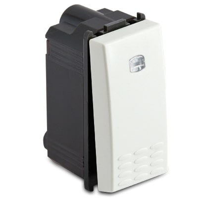 MASTER SRL - MST36001 MODO PULSANTE SILENZIOSO 1P ILLUM BIANCO