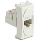 MASTER SRL - MST36218 MODO PRESA RJ45 PLUG 8-8 BIANCO