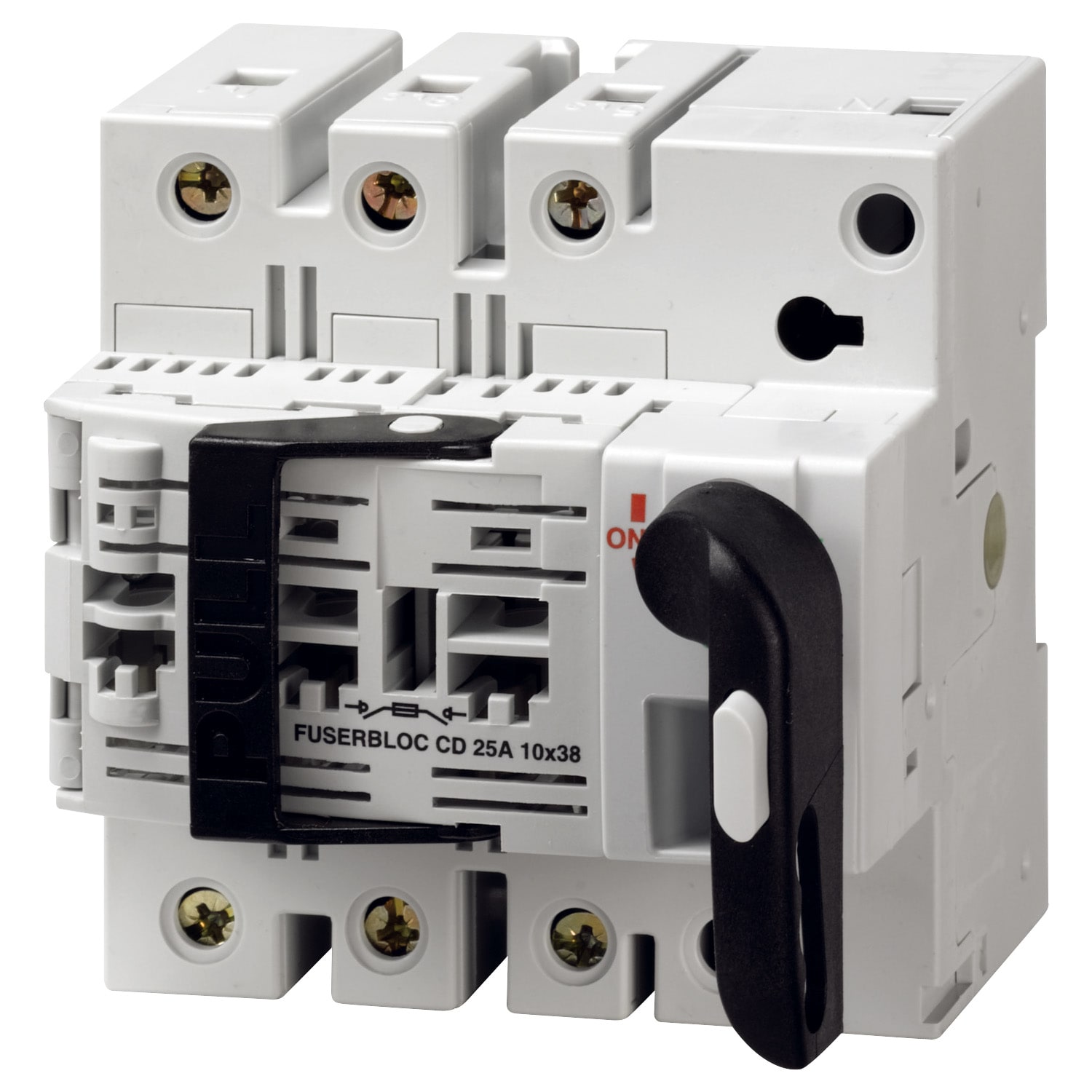 SOCOMEC - SOC36315003 FUSERBLOC NF/DIN - CD 32A - 10X38 - 3P+N