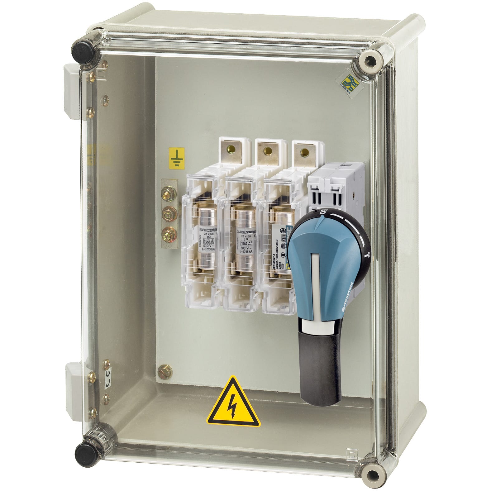 SOCOMEC - SOC31174016 FUSERBLOC CDO FRONT.- CASS. IN POLIESTER