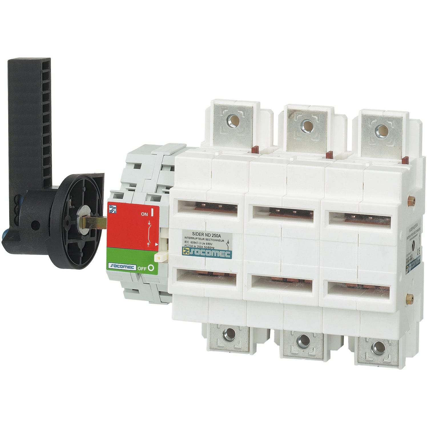 SOCOMEC - SOC29153025 SIDER - ND 250A - 3P - CDO FRONT. - APPA