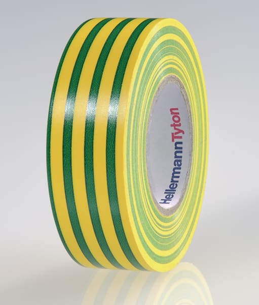 HELLERMANNTYTON Srl - HEE710-00157 NASTRO PVC 19X20 GNYE HTAPE-FLEX15-19X20