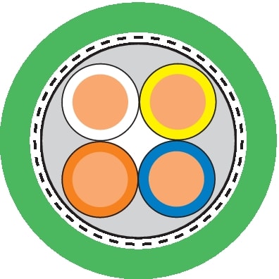 LAPP ITALIA SRL - LPP2170891/1000 ETHERLINE PN CAT.5E Y 2X2XAWG22